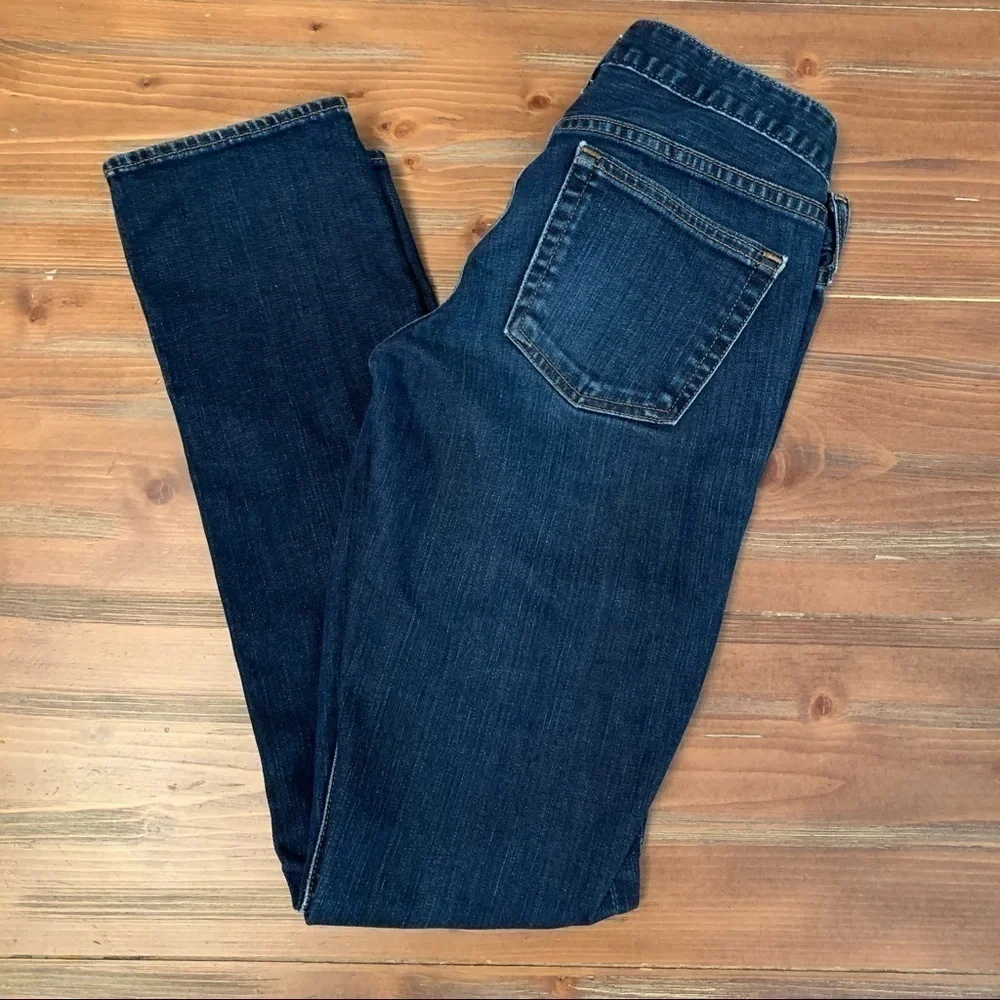 𝅺j Crew Matchstick Jeans Dark Wash 24S